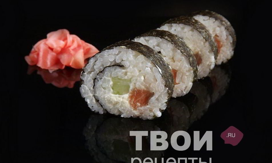 Рецепт роллов с семгой