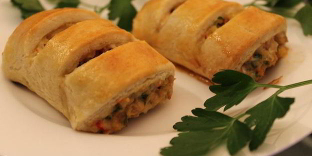 роллы с тунцом