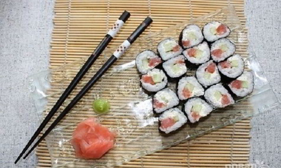 Рецепт роллов с творожным сыром