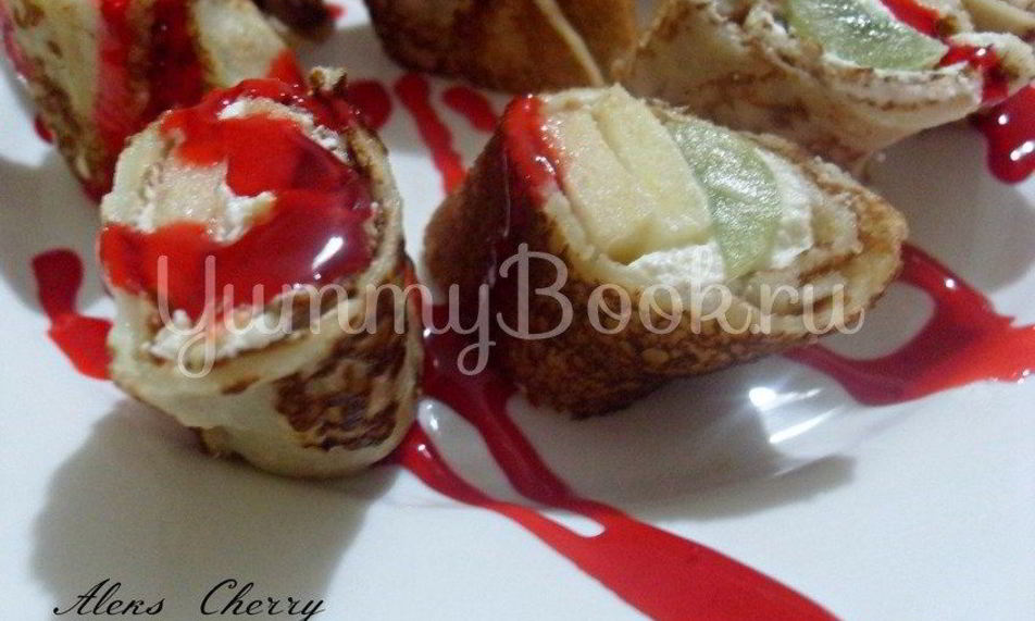 Рецепт сладких роллов гейша