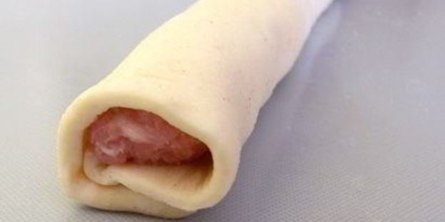 советские роллы — сосиска в тесте