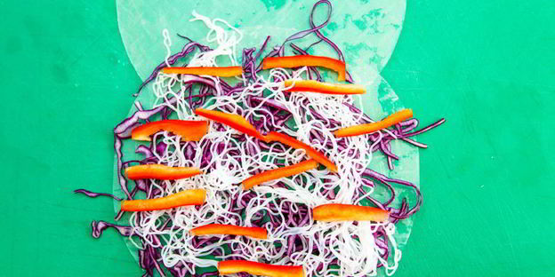 спринг ролл с овощами