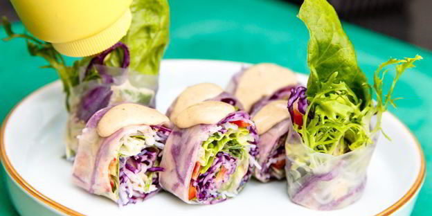 спринг ролл с овощами