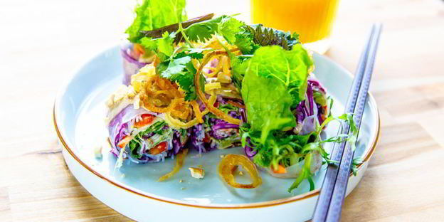 спринг ролл с овощами