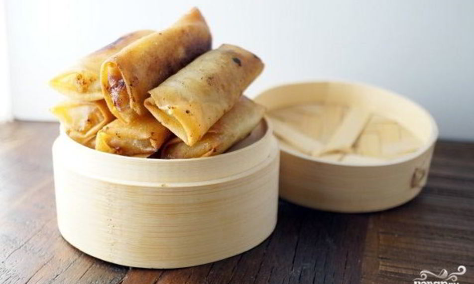 Рецепт спринга роллы с бананом