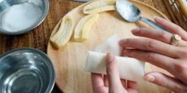 спринг роллы с бананом