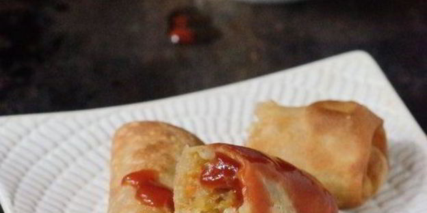 спринг-роллы с капустой