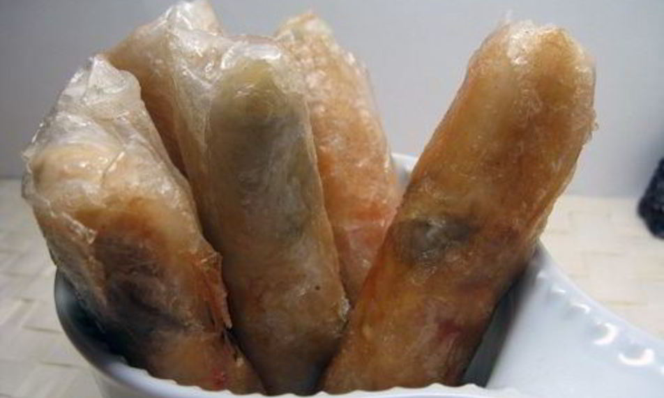Рецепт спринга-роллов с курицей и грибами