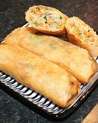 Спринг роллы с овощами