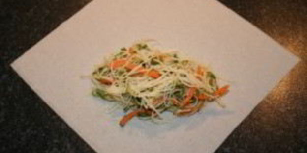 спринг роллы с овощами