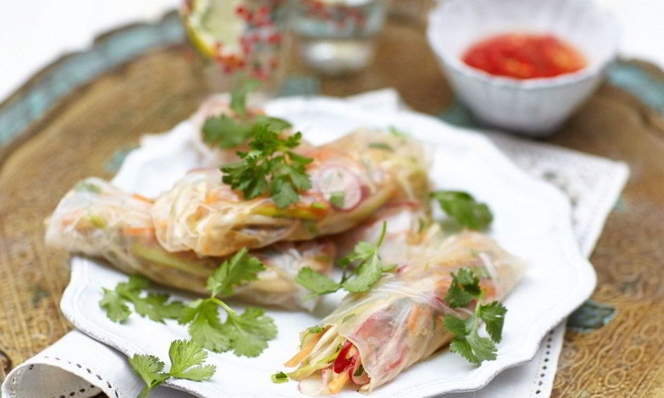 Рецепт весенних роллов из холодного шашлыка