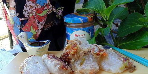 весенние роллы с тунцом