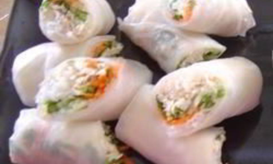 Рецепт вьетнамских рисовых роллов с креветками