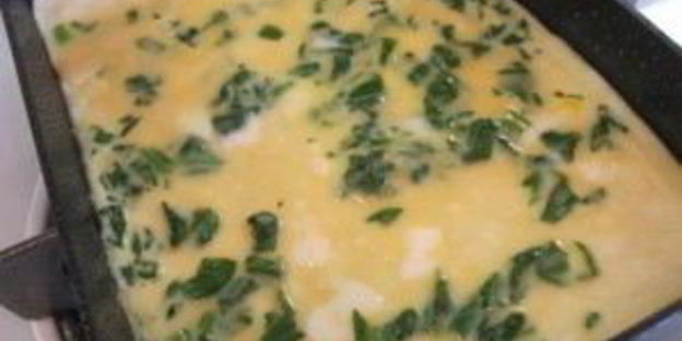 яичный ролл на завтрак