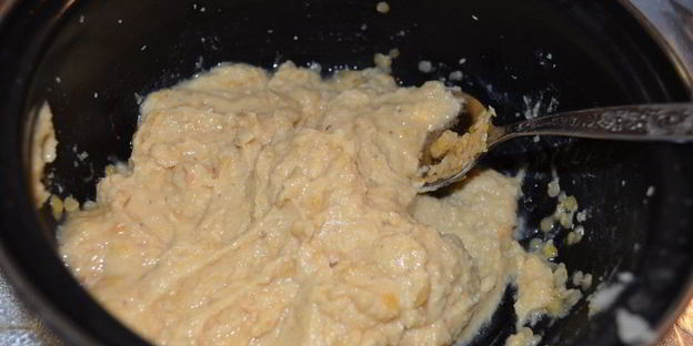 кабачковый рулет с чечевицей