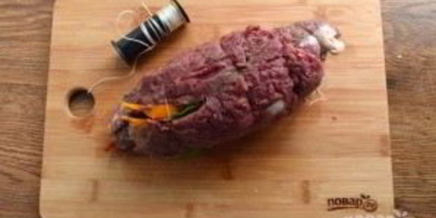 королевский рулет из говядины