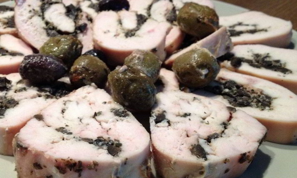 Рецепт куриных рулетов с оливками