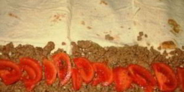 мясной рулет из лаваша