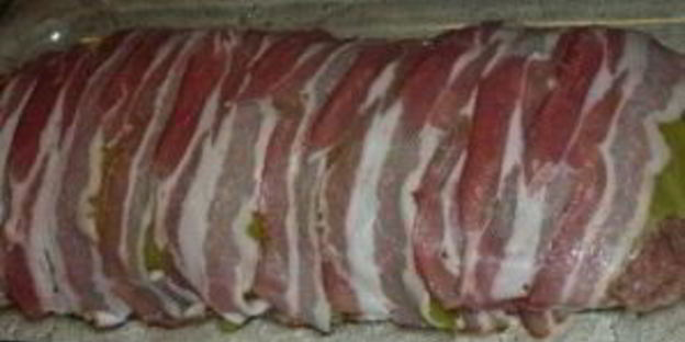 мясной рулет с капустой