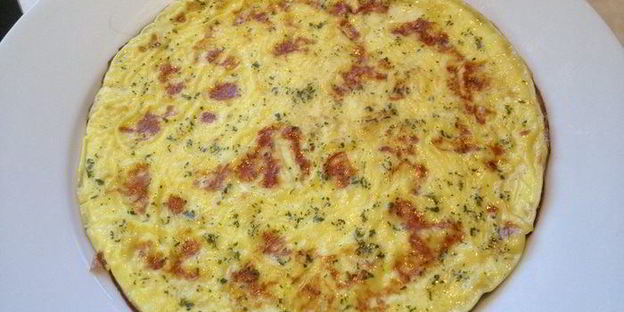 мясные рулеты с омлетом из тыквы