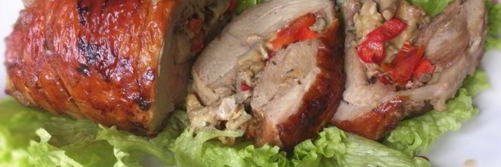 Рулет из индейки