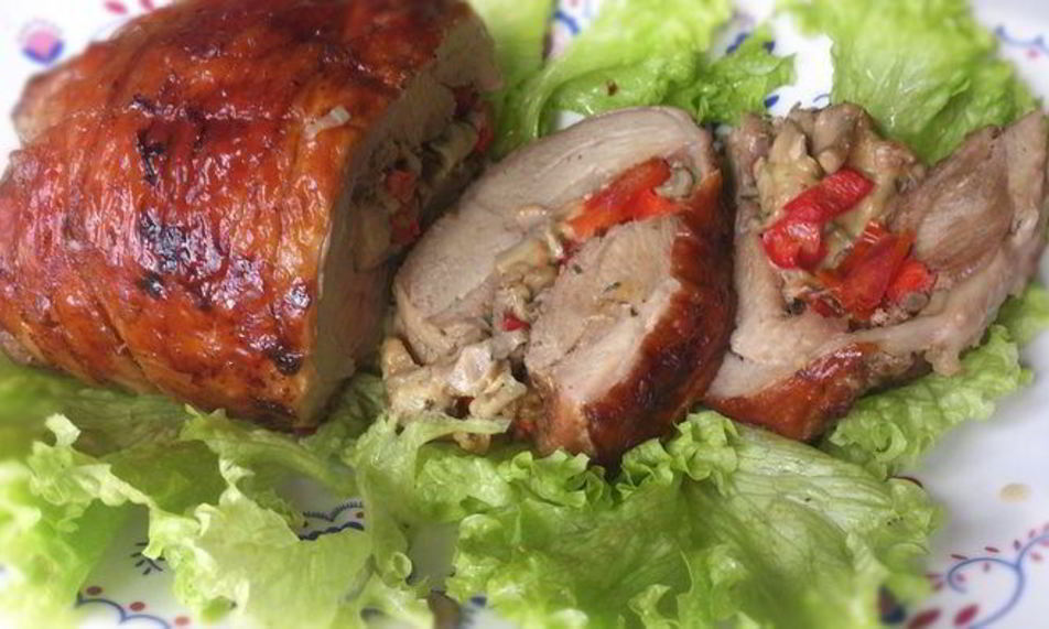 Рецепт рулета из индейки