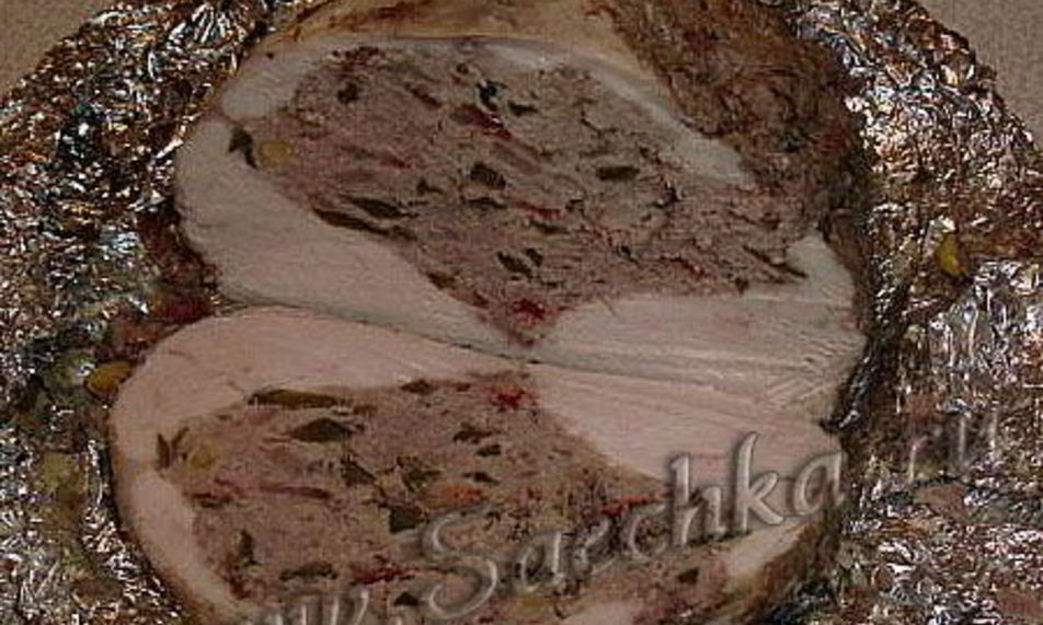 Рецепт рулета из курицы