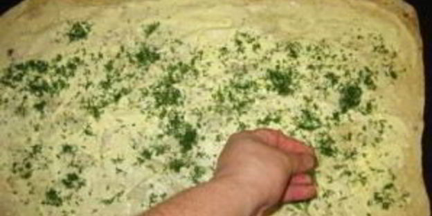 рулет из лаваша с ветчиной и сыром