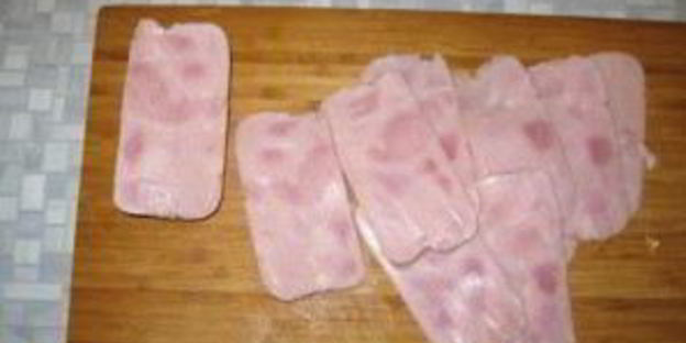 рулет из лаваша с ветчиной и сыром