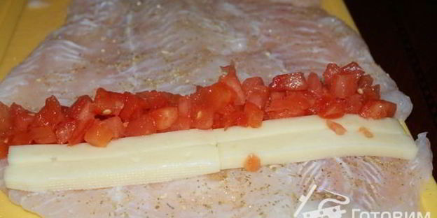 рулет рыбный