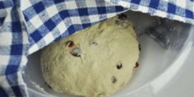 рулет с изюмом из дрожжевого теста