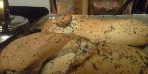 рулет с маком