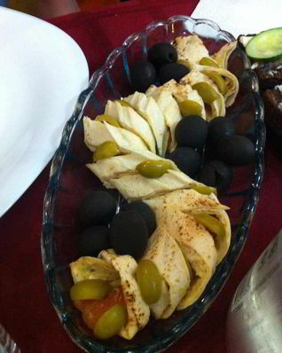 Рулетики с семгой