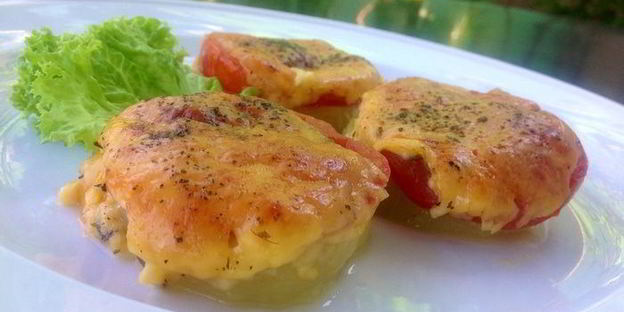 сочные рулеты из кабачков-гриль