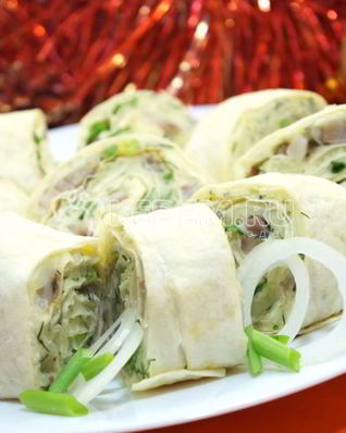 Закусочный рулет Русская душа