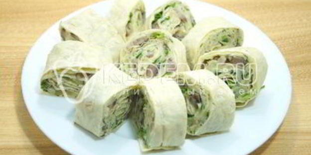 закусочный рулет русская душа