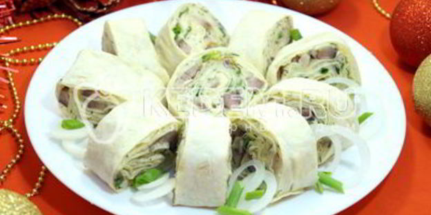 закусочный рулет русская душа