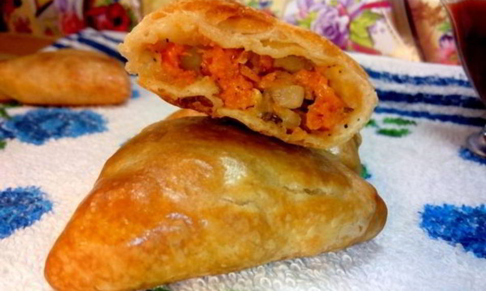 Рецепт ковка самса с тыквой и салом