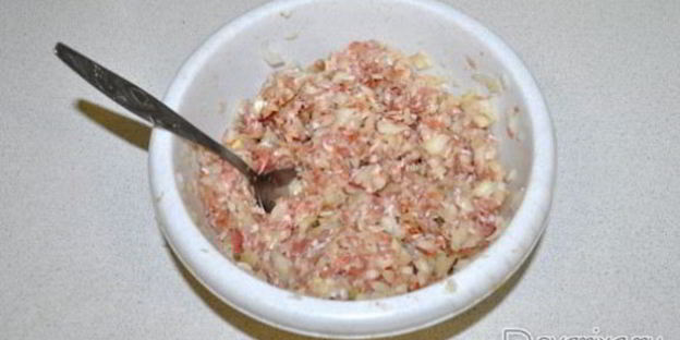 самса из готового слоеного теста