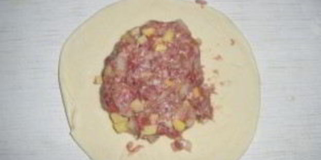 самса из пресного теста