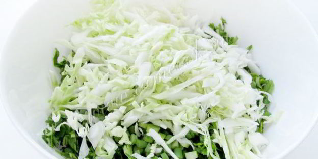 самса с брынзой и зеленью