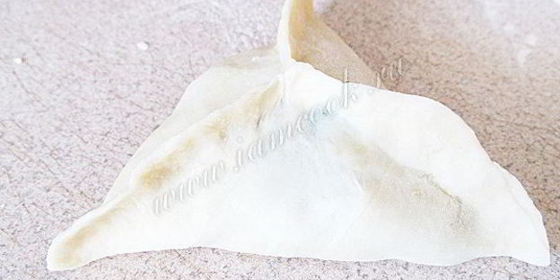 самса с брынзой и зеленью