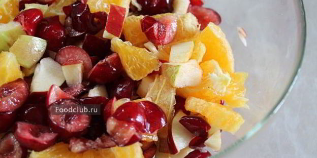 самса с фруктами