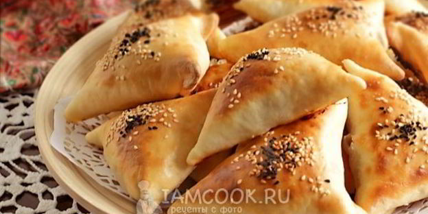 самса с говядиной и луком