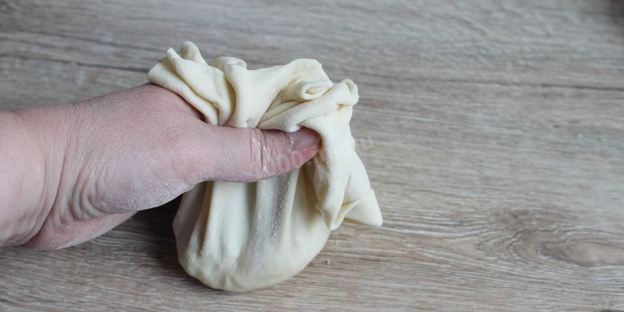 самса с картошкой и фаршем