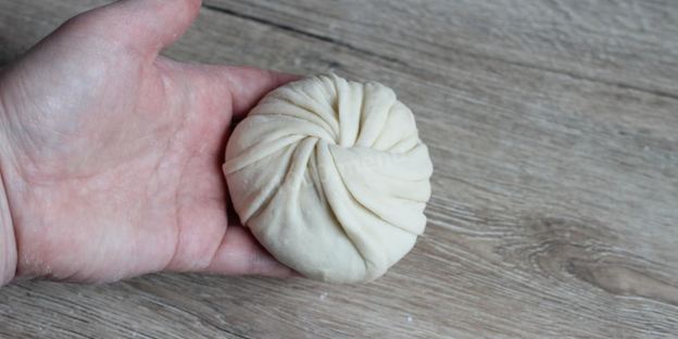 самса с картошкой и фаршем