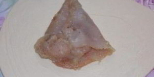 самса с куриной грудкой