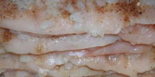 самса с куриной грудкой