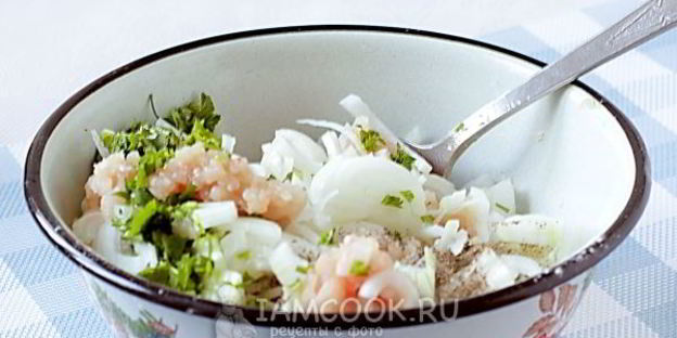 самса с курицей