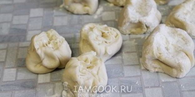 самса с мясом и картошкой